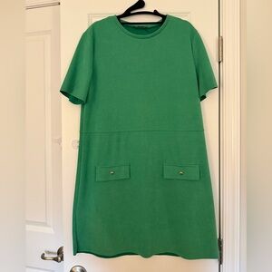 ZARA Green Mini Dress